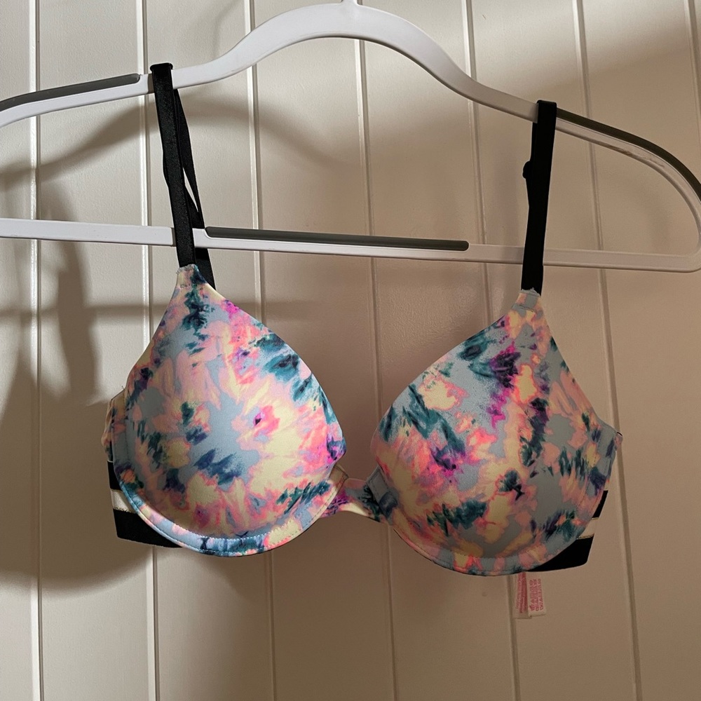 PINK Victoria’s Secret Bra - Light Push Up - Tie Dye - 32B
